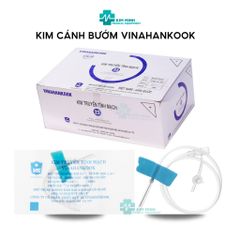 Kim Cánh Bướm Truyền Tĩnh Mạch 23G Vinahankook - Kim Y Tế Vô Trùng, Dễ Sử Dụng, Tiết Kiệm Thời Gian