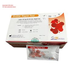 Hộp Que Thử HIV Thế Hệ Thứ 4 CTK Ag Ab (P24) - 30 Test Phát Hiện Sớm HIV Sau 2 Tuần, Hạn Sử Dụng Đến 2027