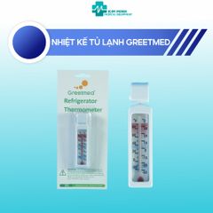 Nhiệt Kế Tủ Lạnh Greetmed - Đo Nhiệt Độ Chính Xác -30 đến 40 Độ C, Dễ Dàng Sử Dụng, Phù Hợp Cho Tủ Lạnh và Tủ Đông