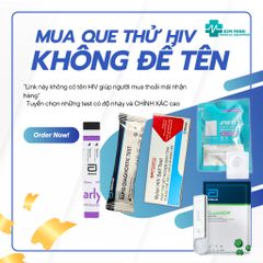 Bộ Xét Nghiệm HIV và Giang Mai Combo Hãng Abbott - Sử Dụng Dễ Dàng, Bảo Mật Tuyệt Đối, HDSD Rõ Ràng