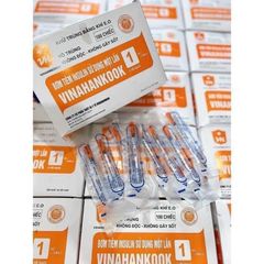Kim Tiêm Insulin Sử Dụng Một Lần Vinahankook 1cc (10 Cây) - Thiết Bị Y Tế Tiểu Đường Vô Trùng Dùng Trong Thẩm Mỹ Spa