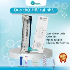 Kit Thử Nhanh HIV Tại Nhà - Kết Quả Chính Xác 99% - Hàng Chính Hãng, Giao Hỏa Tốc Tại TP.HCM