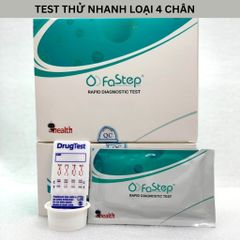 Que thử ma túy tổng hợp 4 và 5 chân Fastep - Bộ test nhanh an toàn hiệu quả trong 5 phút, phát hiện chất gây nghiện tại nhà.
