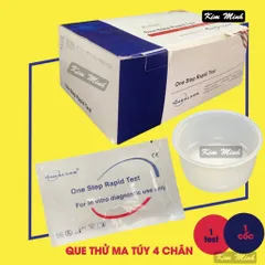 Que Thử Ma Túy Tổng Hợp 4 Chân Healgen USA - Phát Hiện Nhanh Nhiều Nhóm Ma Túy Chính Hãng, Đáng Tin Cậy