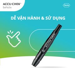 Hộp 25 Kim Chích Máu ACCU-CHEK SoftClix - Thiết bị Lấy Máu Không Đau Dùng Cho Máy Đo Đường Huyết ACCU-CHEK®