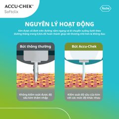 Hộp 25 Kim Chích Máu ACCU-CHEK SoftClix - Thiết bị Lấy Máu Không Đau Dùng Cho Máy Đo Đường Huyết ACCU-CHEK®