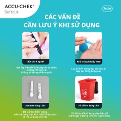 Hộp 25 Kim Chích Máu ACCU-CHEK SoftClix - Thiết bị Lấy Máu Không Đau Dùng Cho Máy Đo Đường Huyết ACCU-CHEK®