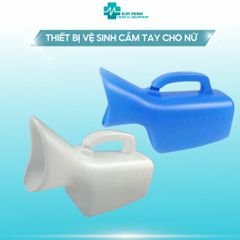 Bình Nước Tiểu, Thiết Bị Vệ Sinh Cầm Tay Di Động Giúp Chống Tràn Nhựa Cho Nữ