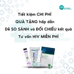 Combo 3 Que Thử HIV Tại Nhà - Fastep, Early, CheckNOW - Bộ Kit Xét Nghiệm An Toàn và Tiện Lợi