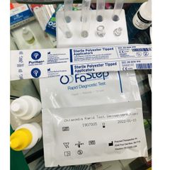 Kit Thử Nhanh Viêm Nhiễm Nấm Chlamydia Fastep - Hộp 20 Test Chẩn Đoán Bệnh Hoa Liễu, Kết Quả Trong 10 Phút