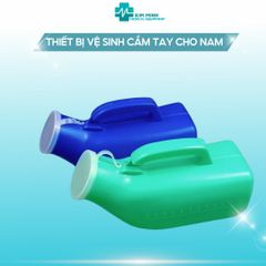 Bình Nước Tiểu, Thiết Bị Vệ Sinh Cầm Tay Di Động Giúp Chống Tràn Nhựa Cho Nam