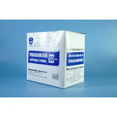Hộp 25 Bơm Tiêm Y Tế 50cc VINAHANKOOK - Xilanh 50ml Hút Dịch - An Toàn và Tiện Lợi Cho Chăm Sóc Sức Khỏe