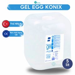 Gel Điện Tim KONIX 5kg - Gel Siêu Âm Đa Năng An Toàn và Hiệu Quả, Dùng Trong Kiểm Tra Tim Mạch và Chăm Sóc Sức Khỏe