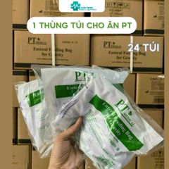 Túi cho ăn y tế PT 24 túi/thùng - Dung tích 1200ml, sử dụng một lần, hạn sử dụng xa cho người bệnh.