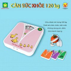 Cân Sức Khỏe Nhơn Hòa 120kg - Cân Gia Đình Đa Màu, Không Cần Pin, Thiết Kế Hiện Đại, Bảo Hành 12 Tháng