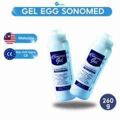 Gel siêu siêu âm, điện tim, nâng cơ, triệt lông lạnh Sonomed chai 260g nhập khẩu Malaysia