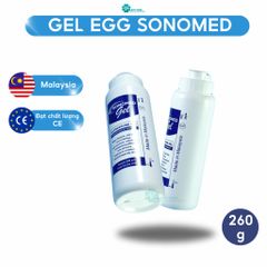 Gel siêu siêu âm, điện tim, nâng cơ, triệt lông lạnh Sonomed chai 260g nhập khẩu Malaysia