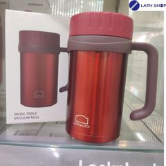 Cốc Giữ Nhiệt Lock&Lock Basic Table Mug 500ml LHC9002 - Chất Liệu Thép Không Gỉ, Màu Đỏ Sang Trọng, Giữ Nóng Lạnh Tối Ưu