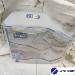 Thùng Đựng Gạo LocknLock 12L (10kg) Kín Hơi HPL510 - Đồ Gia Dụng Tiện Lợi có Bánh Xe Lăn, An Toàn và Bảo Quản Thực Phẩm Tốt Nhất
