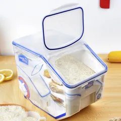 Thùng Đựng Gạo LocknLock 12L (10kg) Kín Hơi HPL510 - Đồ Gia Dụng Tiện Lợi có Bánh Xe Lăn, An Toàn và Bảo Quản Thực Phẩm Tốt Nhất