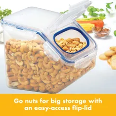 Thùng Đựng Gạo LocknLock 12L (10kg) Kín Hơi HPL510 - Đồ Gia Dụng Tiện Lợi có Bánh Xe Lăn, An Toàn và Bảo Quản Thực Phẩm Tốt Nhất