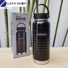 Bình Giữ Nhiệt Lock&Lock LHC4163BLK 900ml Màu Đen Có Tay Xách - Thiết Kế Sang Trọng, Chất Liệu Thép Không Gỉ