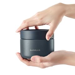 Hộp Cơm Giữ Nhiệt, Ủ Cháo Lock&Lock LHC8052NVY -300ml - Hàng Chính Hãng