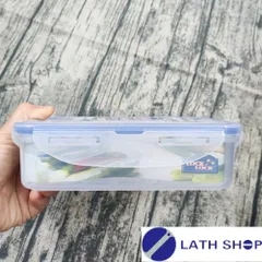 Hộp Nhựa Bảo Quản Thực Phẩm Để Tủ Lạnh Có Khóa 4 Cạnh Kín Hơi Classic Lock&Lock HPL815 - 550ml