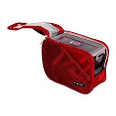 Bộ Hộp Cơm  Gồm 2 Hộp Và Túi, Thìa, Dĩa LocknLock HPL762DR - Hàng Chính Hãng