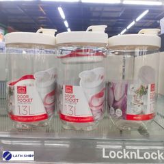 Hộp Muối Dưa Cà Có Nén LocknLock - Hộp Đựng Thực Phẩm Ngâm Hoa Quả 1.3L, Nhựa PET, Dễ Dàng Sử Dụng Trong Tủ Lạnh