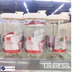 Hộp Muối Dưa Cà Có Nén LocknLock - Hộp Đựng Thực Phẩm Ngâm Hoa Quả 1.3L, Nhựa PET, Dễ Dàng Sử Dụng Trong Tủ Lạnh
