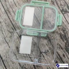 Hộp Thủy Tinh Lock&Lock 2 Ngăn LLG457 860ml - Chất Liệu Borosilicate Chịu Nhiệt, Đựng Thực Phẩm An Toàn, Hàng Chính Hãng