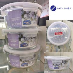 Hộp Thủy Tinh Chịu Nhiệt Lock&lock OvenGlass Hình Tròn 950ml - An Toàn, Tiện Lợi, Đẹp Mắt Cho Bảo Quản Thực Phẩm
