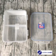 Hộp Bảo Quản LocknLock Classic 800ml có Chia Ngăn HPL816C - Thùng chứa thực phẩm tiện lợi, bền nhẹ, chống thấm nước 100%