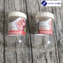 Bộ 2 Hộp Đựng Thực Phẩm Lock&Lock Interlock INL203S2 (500ml) - Hộp Nhựa Chất Liệu An Toàn, Thiết Kế Thông Minh, Đảm Bảo Đồ Ăn Tươi Ngon