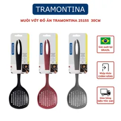 Muôi Vớt Tramontina 30cm Bằng Nhựa PA An Toàn, Chịu Nhiệt, Nhiều Màu Sắc - Dụng Cụ Nấu Ăn Tiện Lợi Cho Bếp Nhà Bạn
