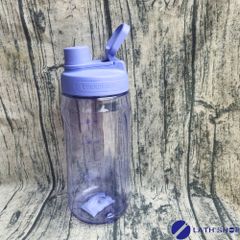 Bình Nước LocknLock 1.5L Active Có Quai Xách Nhựa PET An Toàn BPA FREE - Bình Uống Tiện Lợi Tím/Xanh