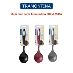 Bộ Dụng Cụ Muôi Vá Nấu Ăn Tramontina Nhựa Chịu Nhiệt Cao Cấp - Hàng Nhập Khẩu Brazil, Tiện Dụng Cho Bếp Nhà