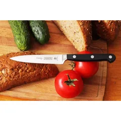 Dao Gọt Hoa Quả Tramontina Century 10cm - Thép Khô Không Gỉ Cao Cấp Sản Xuất Tại Brazil, Tay Cầm Chắc Chắn, Dụng Cụ Bếp Chất Lượng