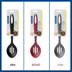 Thìa Lỗ Vớt Đồ Ăn Tramontina 30cm Nhựa PA Chịu Nhiệt An Toàn - Dụng Cụ Nhà Bếp Cao Cấp Nhập Khẩu Từ Brazil