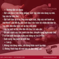 Dụng Cụ Mài Dao Victorinox Thụy Sỹ - Mài Sắc Bén Nhanh Chóng với Thiết Kế Tiện Lợi cho Gia Đình