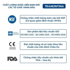 Muôi Múc Canh Nhỏ Tramontina 20cm - Nhựa PA Chịu Nhiệt Cao Cấp An Toàn, Nhập Khẩu Brazil - Dụng Cụ Nấu Ăn Tiện Dụng