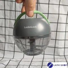 Dụng Cụ Băm/Xay Hành Tỏi Mini Lock&Lock CKS327 - Lưỡi Dao Thép Không Gỉ, Tay Xách Tiện Lợi, Dung Tích 170ml