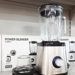 Máy Xay Sinh Tố Lock&Lock EJM366 - 2 Cối Thủy Tinh, 600W, Dung Tích 1.5L - Thiết Kế Sang Trọng, Phù Hợp Gia Đình
