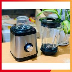 Máy Xay Sinh Tố Lock&Lock EJM366 - 2 Cối Thủy Tinh, 600W, Dung Tích 1.5L - Thiết Kế Sang Trọng, Phù Hợp Gia Đình
