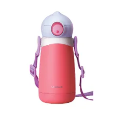 Bình Giữ Nhiệt Trẻ Em LocknLock LHC4238 Có Ống Hút Kèm Cọ Rửa Ống Hút- 340ml