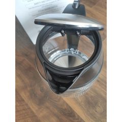 Ấm Siêu Tốc Thủy Tinh LocknLock EJK418SLV 1.8L - Đun Nước Nhanh 1850W Có Đèn LED Sáng - Bảo Hành Chính Hãng