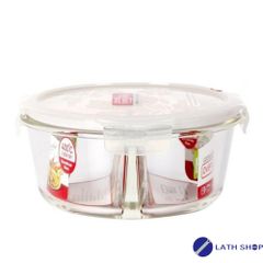 Hộp Thủy Tinh Chịu Nhiệt 2 Ngăn LocknLock LLG861D 900ml - Đựng Thực Phẩm An Toàn Trong Lò Vi Sóng, Quà Tặng Ý Nghĩa