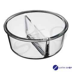 Hộp Thủy Tinh Chịu Nhiệt 2 Ngăn LocknLock LLG861D 900ml - Đựng Thực Phẩm An Toàn Trong Lò Vi Sóng, Quà Tặng Ý Nghĩa