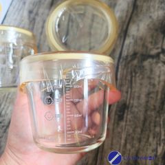 Bộ Hộp Thủy Tinh Đựng Đồ Ăn Dặm LocknLock Chịu Nhiệt 400°C - Hộp Chia Dung Tích 280ml An Toàn Cho Trẻ Nhỏ